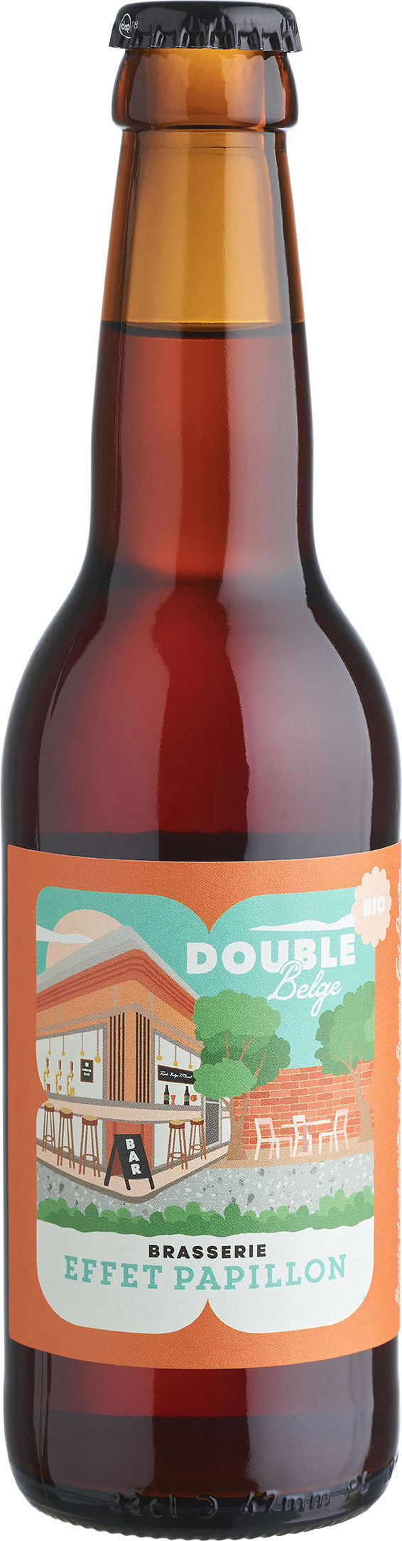 Bière Effet Papillon Double Belge