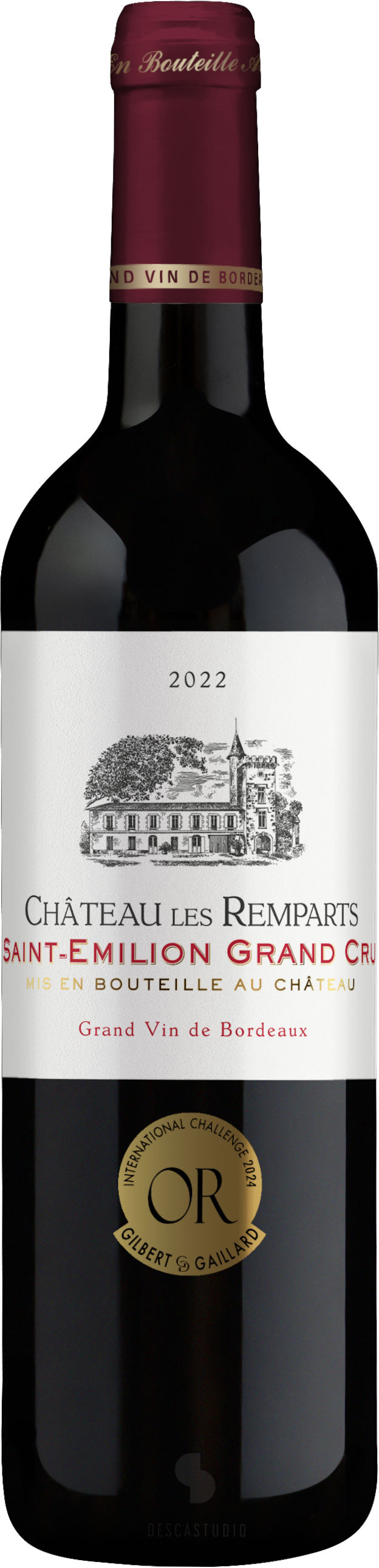 Une photo du vin Château Les Remparts