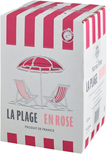 Château Notre Père « La Plage en Rose » BIB 5 L