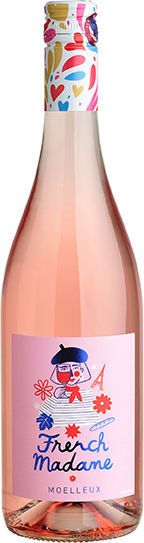 Une photo du vin French Madame Rosé Moelleux