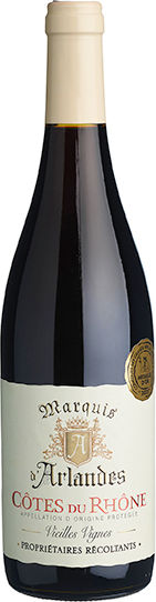 Une photo du vin Marquis d'Arlandes