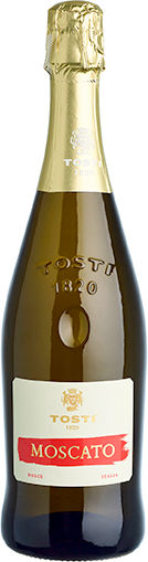 Une photo du vin Tosti Moscato Spumante
