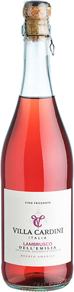 Villa Cardini « Lambrusco Dell'Emilia » Rosato Amabile