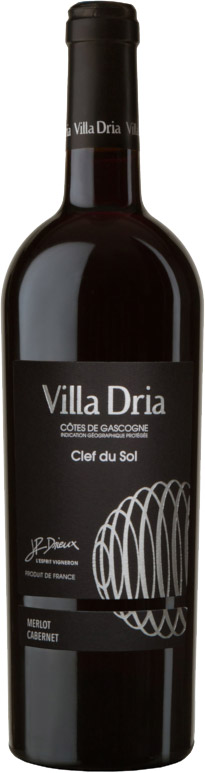 Villa Dria Â« Clef du Sol Â» Merlot - Cabernet Sauvignon